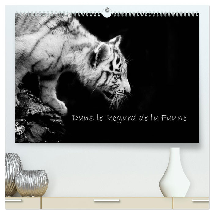 Dans le Regard de la Faune (CALVENDO Calendrier supérieur 2025)