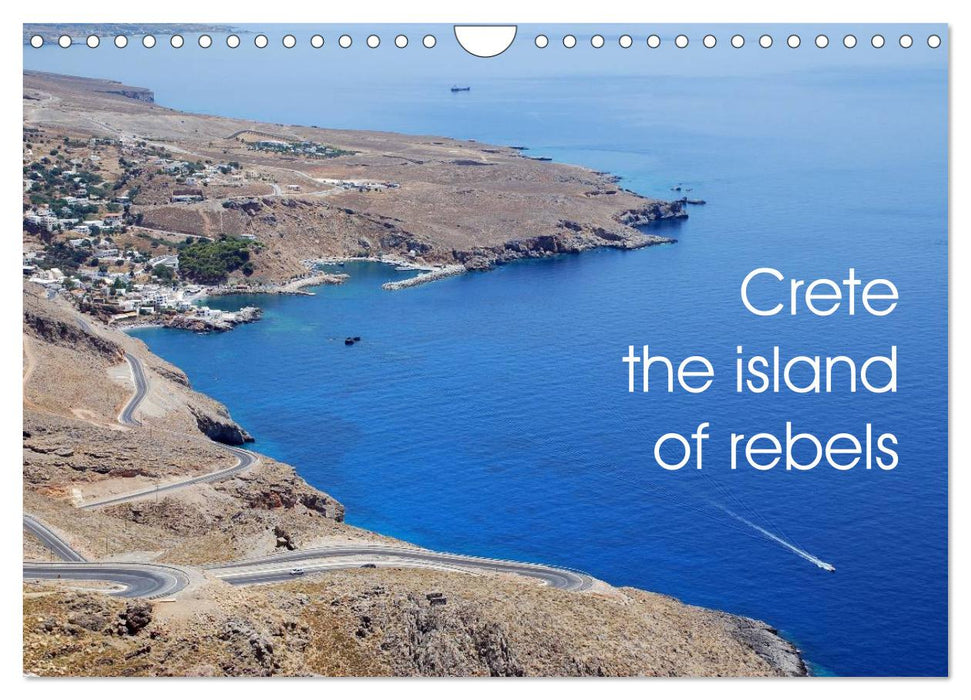 Crete the island of rebels (CALVENDO Monthly Calendar 2025)