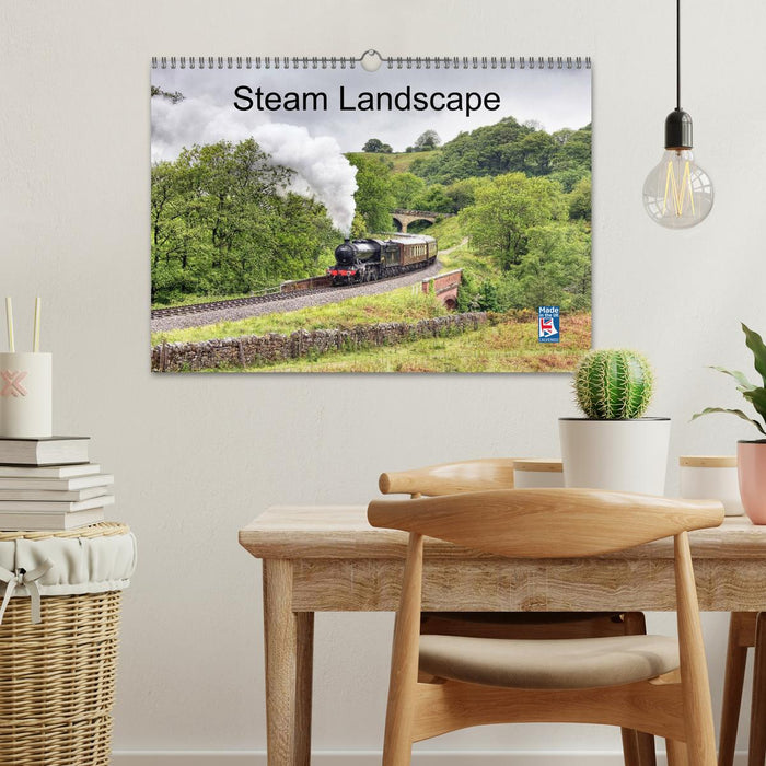 Steam Landscape (CALVENDO Monthly Calendar 2025)