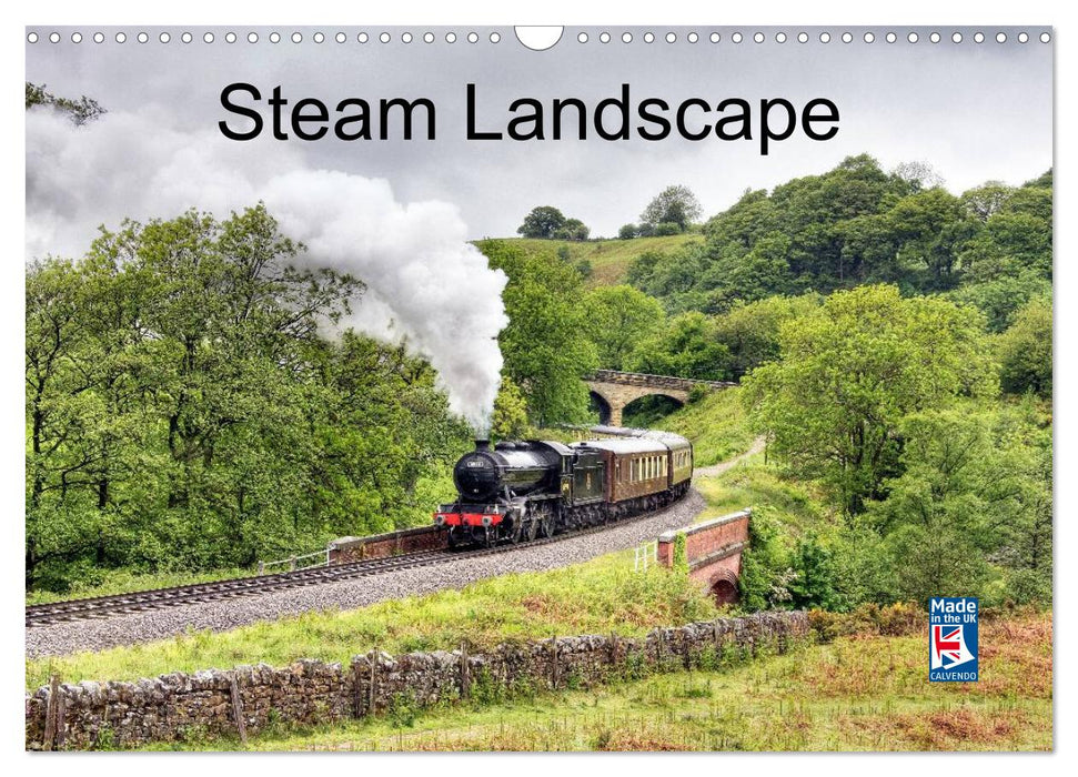 Steam Landscape (CALVENDO Monthly Calendar 2025)