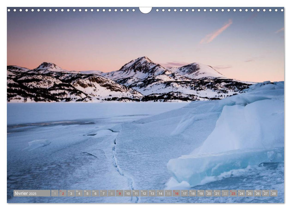 Pyrénées de Catalogne (CALVENDO Calendrier mensuel 2025)