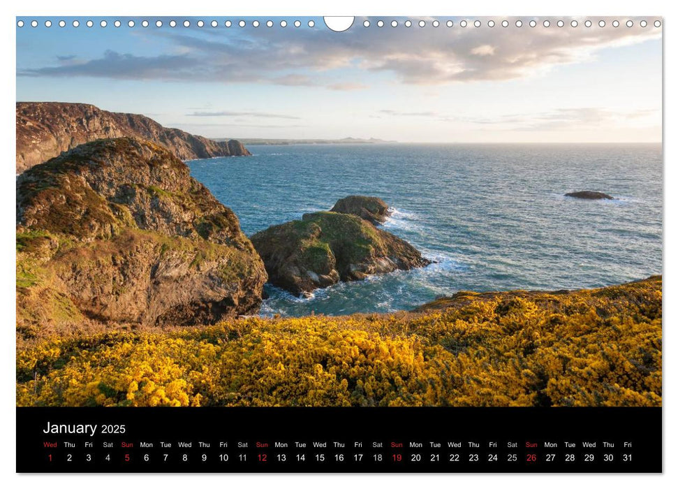 Scenes from Pembrokeshire (CALVENDO Monthly Calendar 2025)