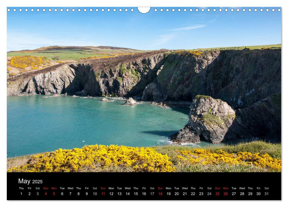 Scenes from Pembrokeshire (CALVENDO Monthly Calendar 2025)