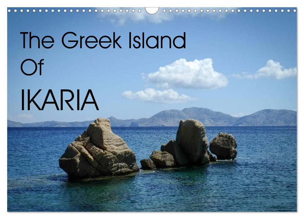 The Greek Island Of Ikaria (CALVENDO Monthly Calendar 2025)