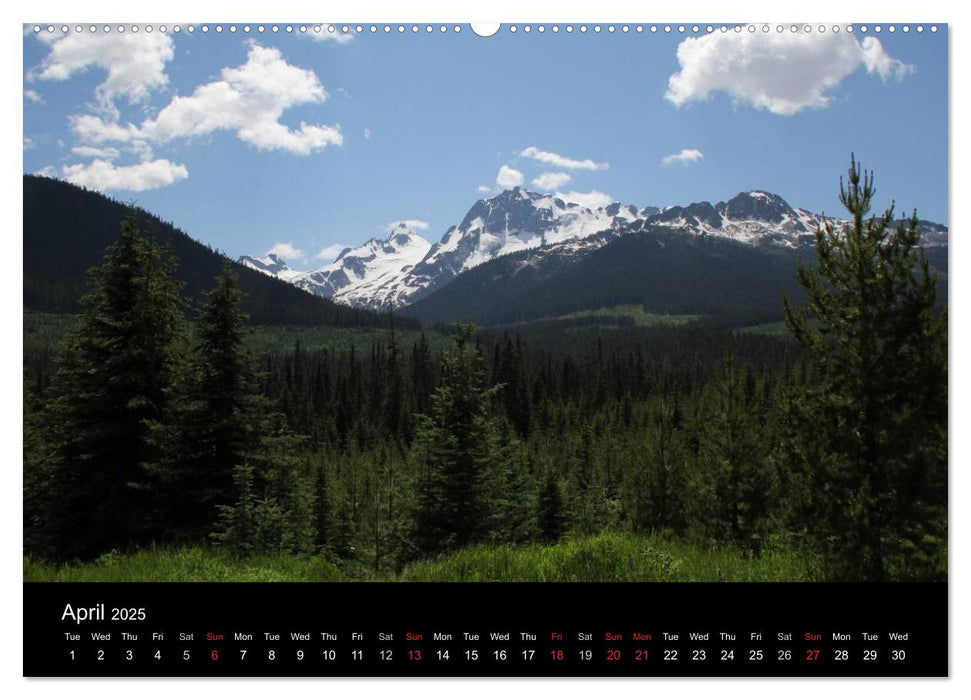 From Pacific to the Mountains 2025 (CALVENDO Premium-Calendar 2025)