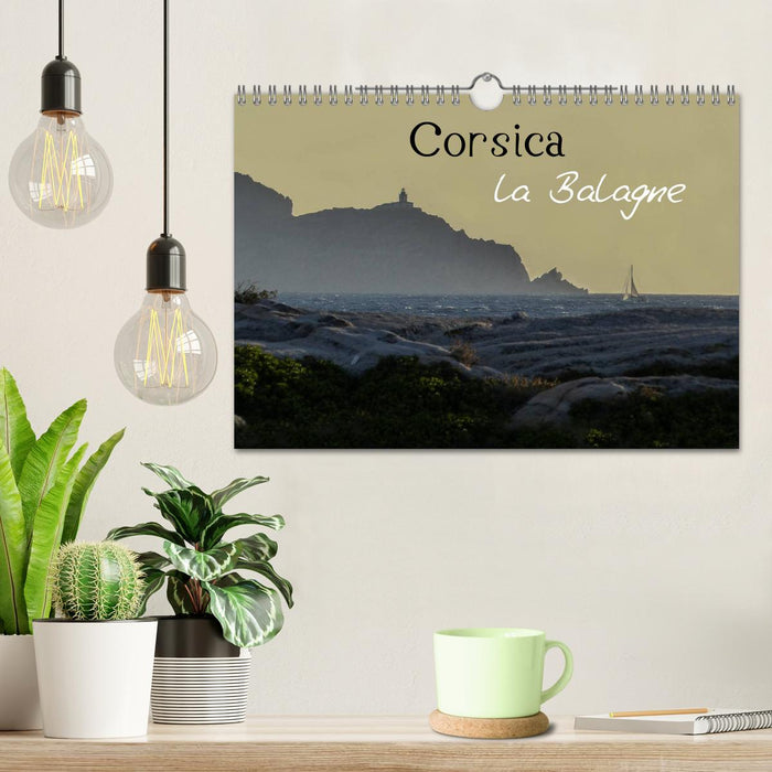 Corsica la Balagne (CALVENDO Calendrier mensuel 2025)