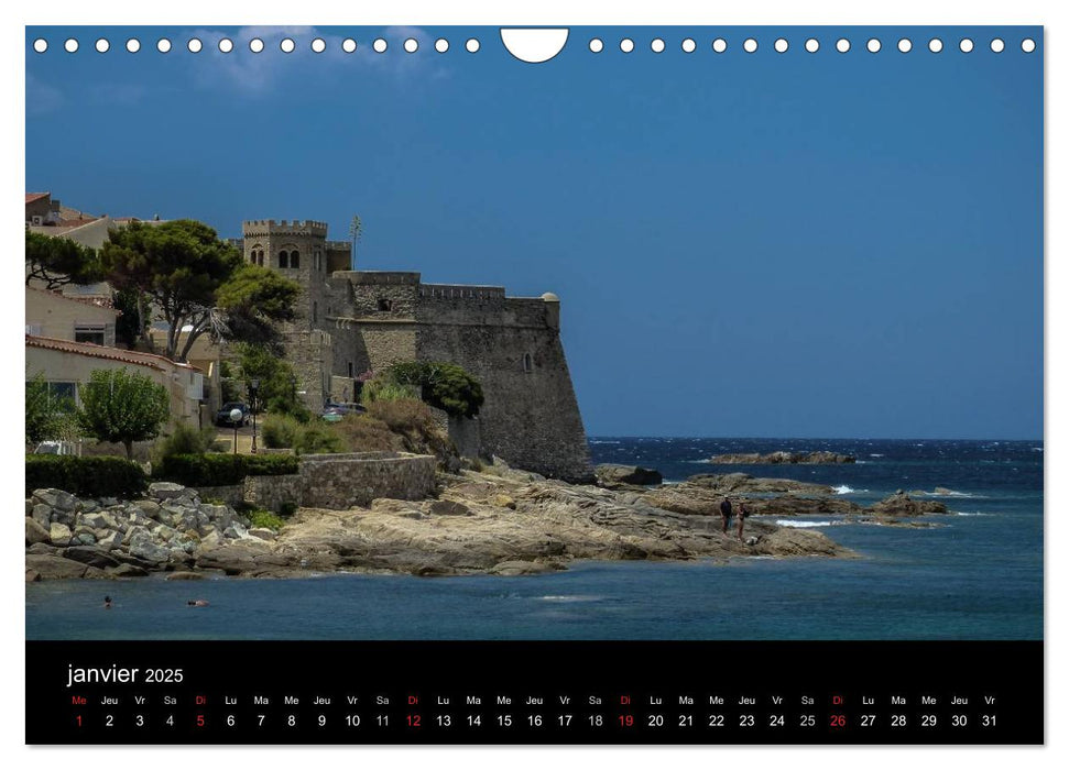 Corsica la Balagne (CALVENDO Calendrier mensuel 2025)