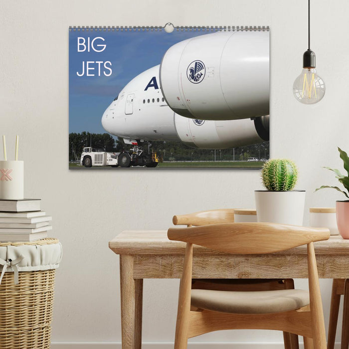 Big Jets (CALVENDO Monthly Calendar 2025)