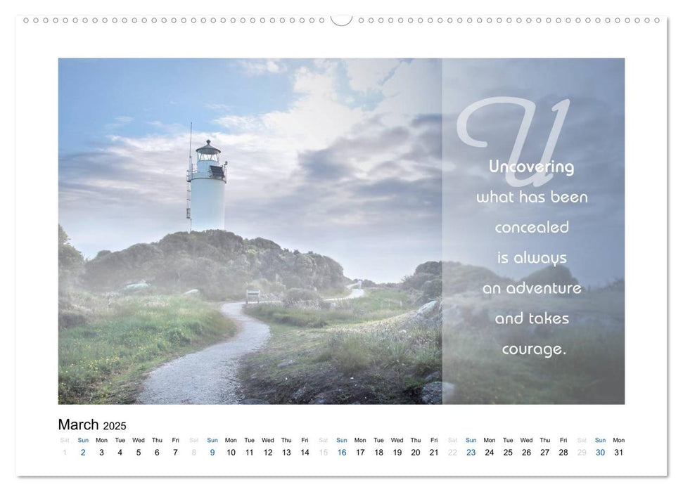 Pearls of Wisdom (CALVENDO Premium-Calendar 2025)