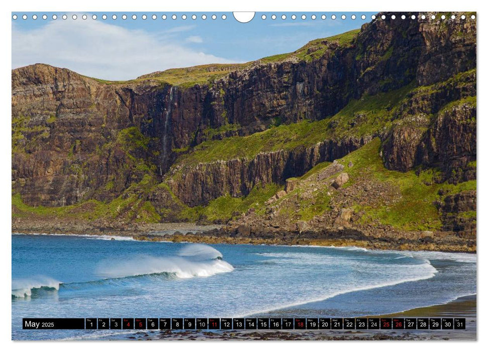 Mull, Staffa, Skye, Iona The Inner Hebrides (CALVENDO Monthly Calendar 2025)