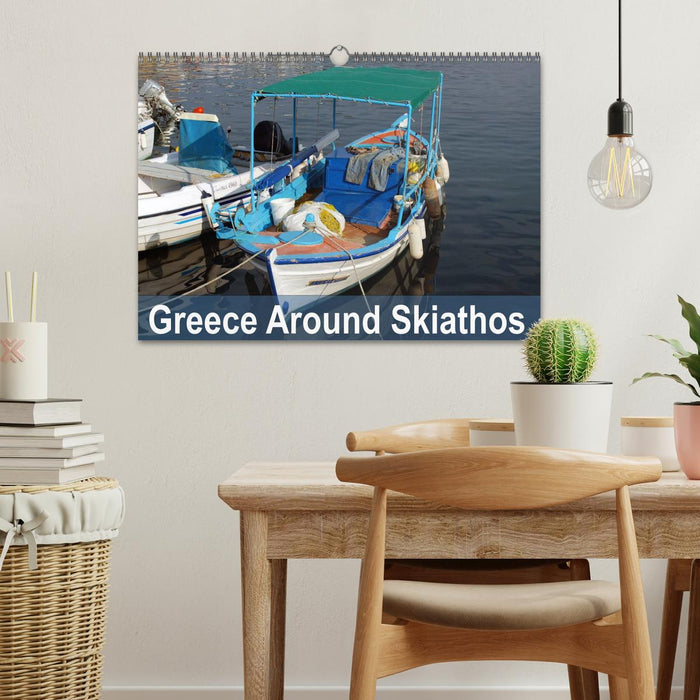 Greece Around Skiathos (CALVENDO Monthly Calendar 2025)