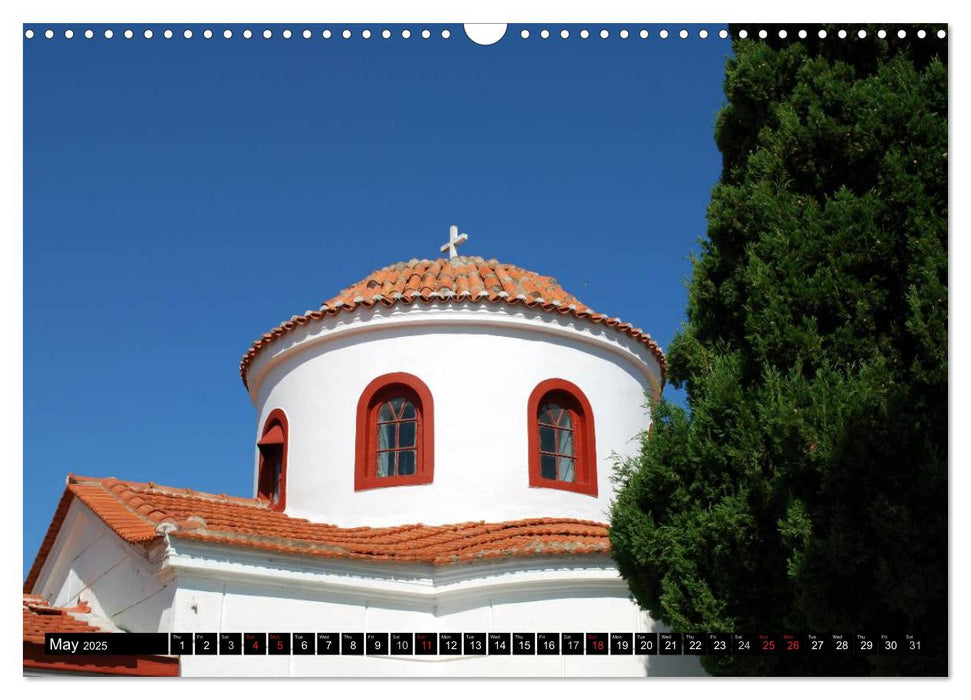 Greece Around Skiathos (CALVENDO Monthly Calendar 2025)