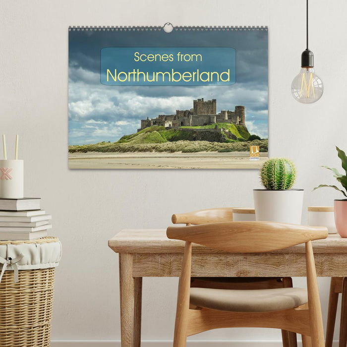 Scenes from Northumberland (CALVENDO Monthly Calendar 2025)