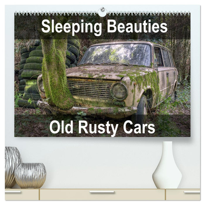 Sleeping Beauties Old Rusty Cars (CALVENDO Premium-Calendar 2025)