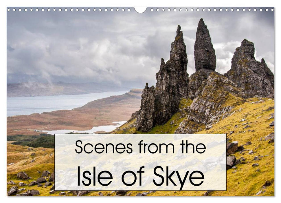 Scenes from the Isle of Skye (CALVENDO Monthly Calendar 2025)