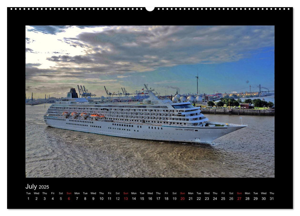 Destination Hamburg 2025 (CALVENDO Premium-Calendar 2025)