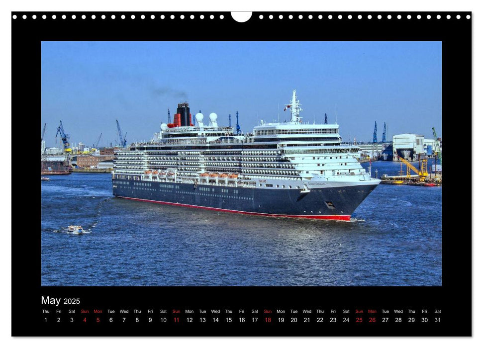 Destination Hamburg 2025 (CALVENDO Monthly Calendar 2025)