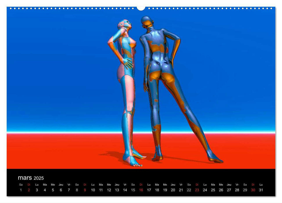 FEMMES d'Ailleurs (CALVENDO Calendrier supérieur 2025)