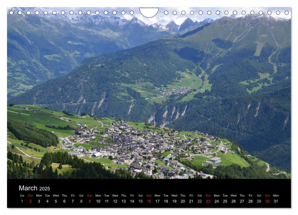 Austrian mountains (CALVENDO Monthly Calendar 2025)