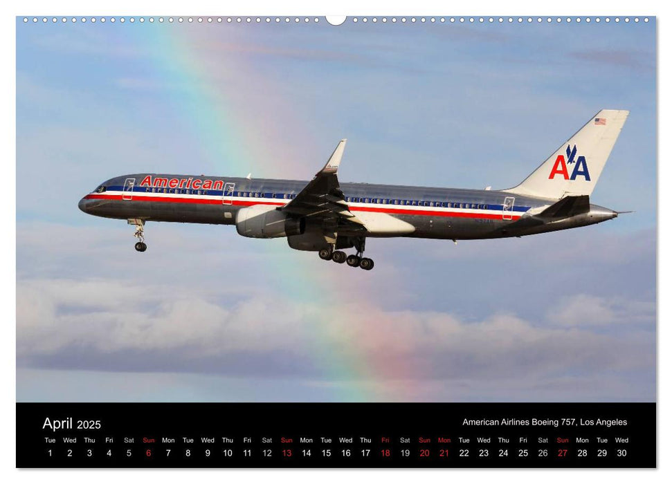 Airliners of the World (CALVENDO Premium-Calendar 2025)