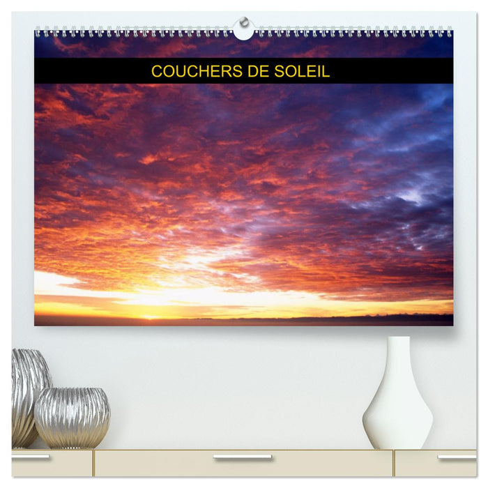 Couchers de soleil (CALVENDO Calendrier supérieur 2025)