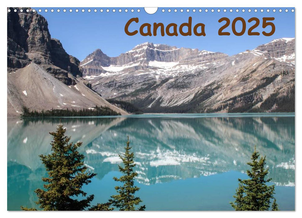 Canada 2025 (CALVENDO Monthly Calendar 2025)