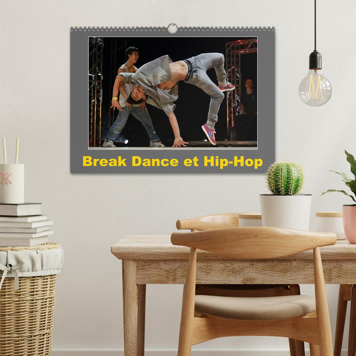 Break Dance et Hip-Hop (CALVENDO Calendrier mensuel 2025)