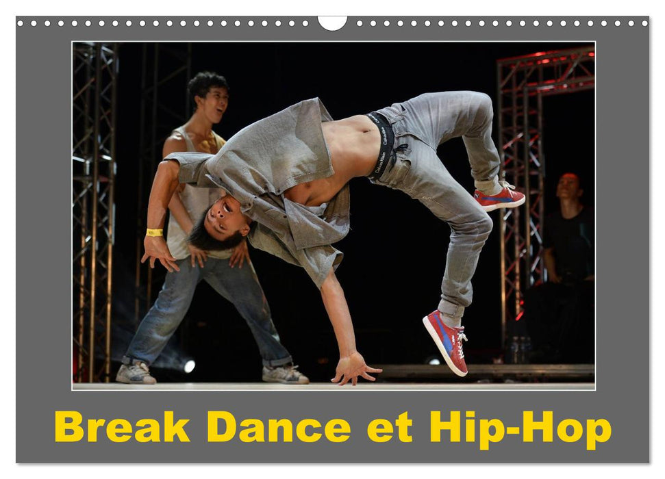 Break Dance et Hip-Hop (CALVENDO Calendrier mensuel 2025)