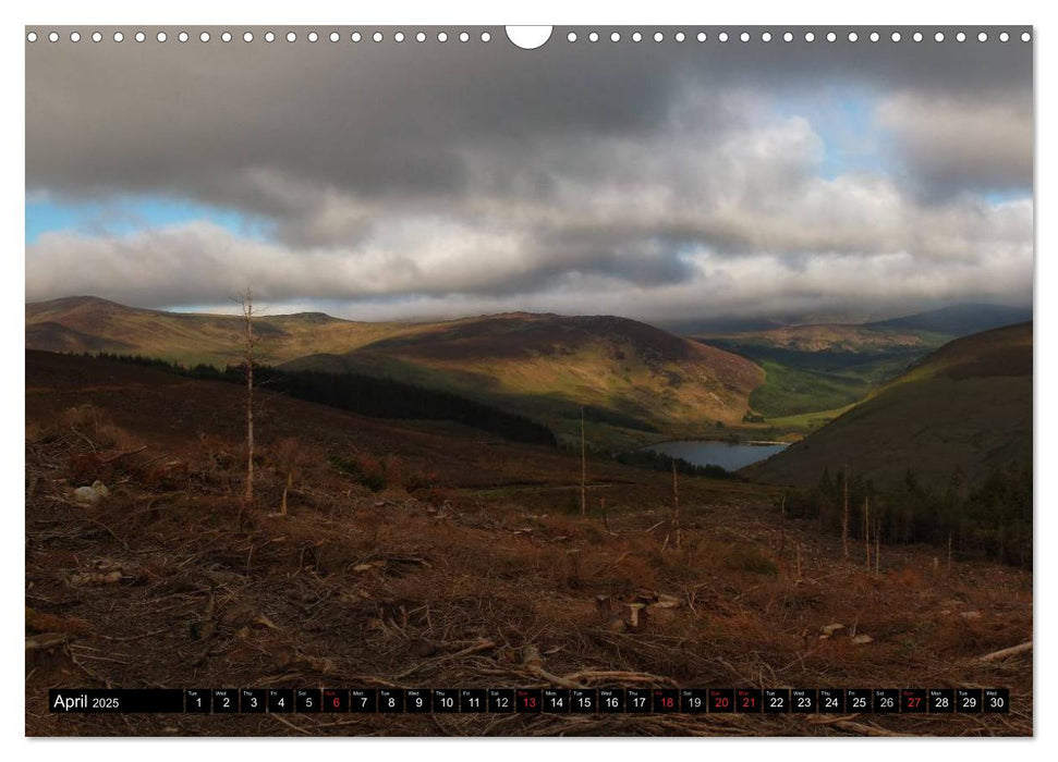 Wicklow Mountains (CALVENDO Monthly Calendar 2025)