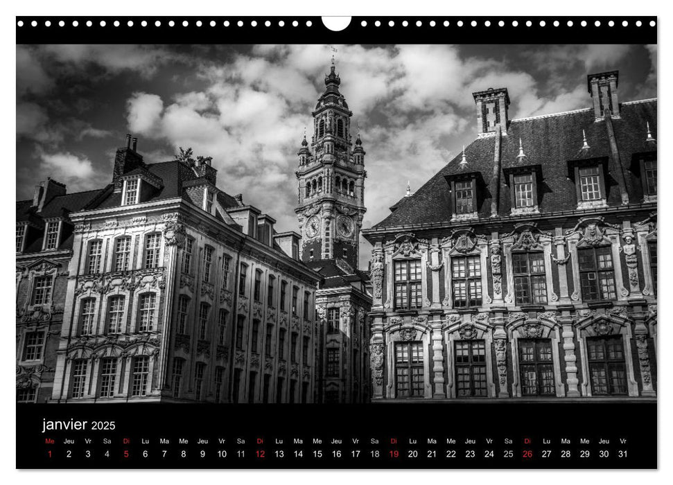 Le Vieux Lille (CALVENDO Calendrier mensuel 2025)