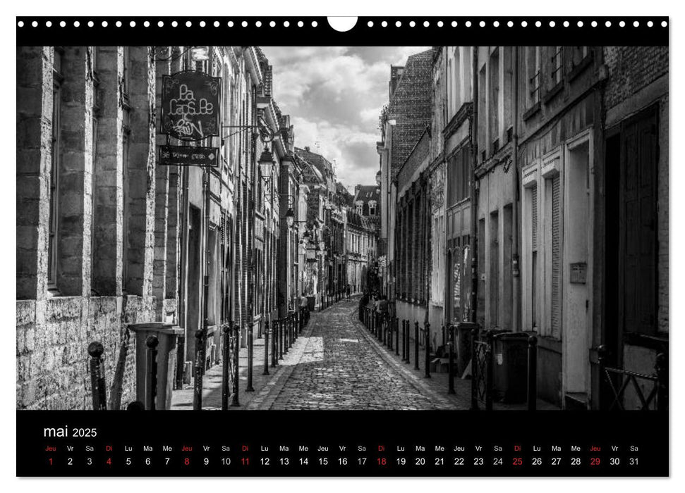 Le Vieux Lille (CALVENDO Calendrier mensuel 2025)