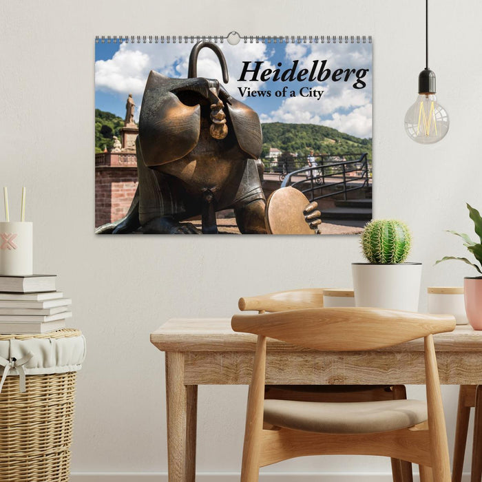 Heidelberg - Views of a City (CALVENDO Monthly Calendar 2025)