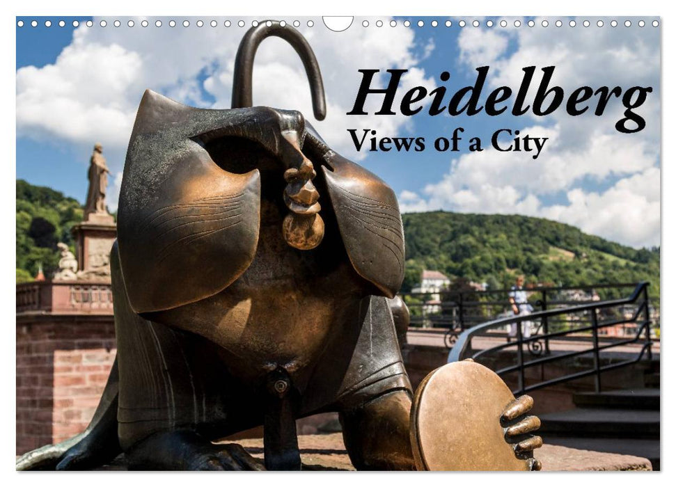 Heidelberg - Views of a City (CALVENDO Monthly Calendar 2025)