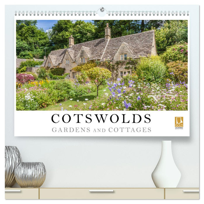 Cotswolds Gardens and Cottages (CALVENDO Premium-Calendar 2025)