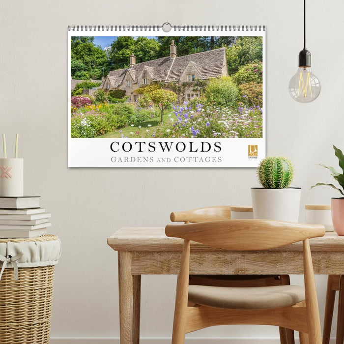 Cotswolds Gardens and Cottages (CALVENDO Monthly Calendar 2025)