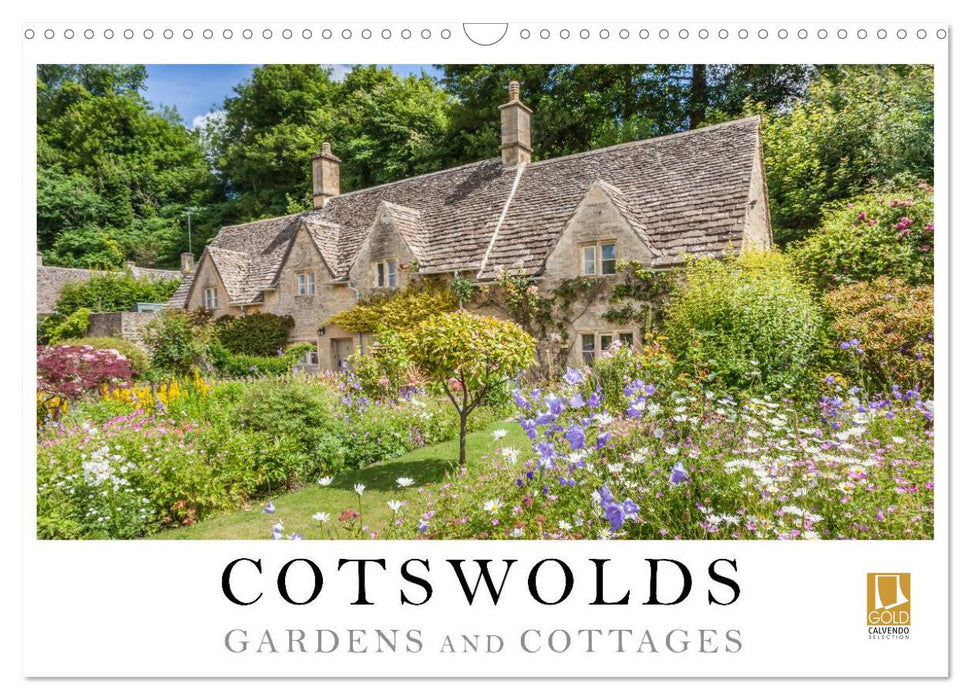 Cotswolds Gardens and Cottages (CALVENDO Monthly Calendar 2025)