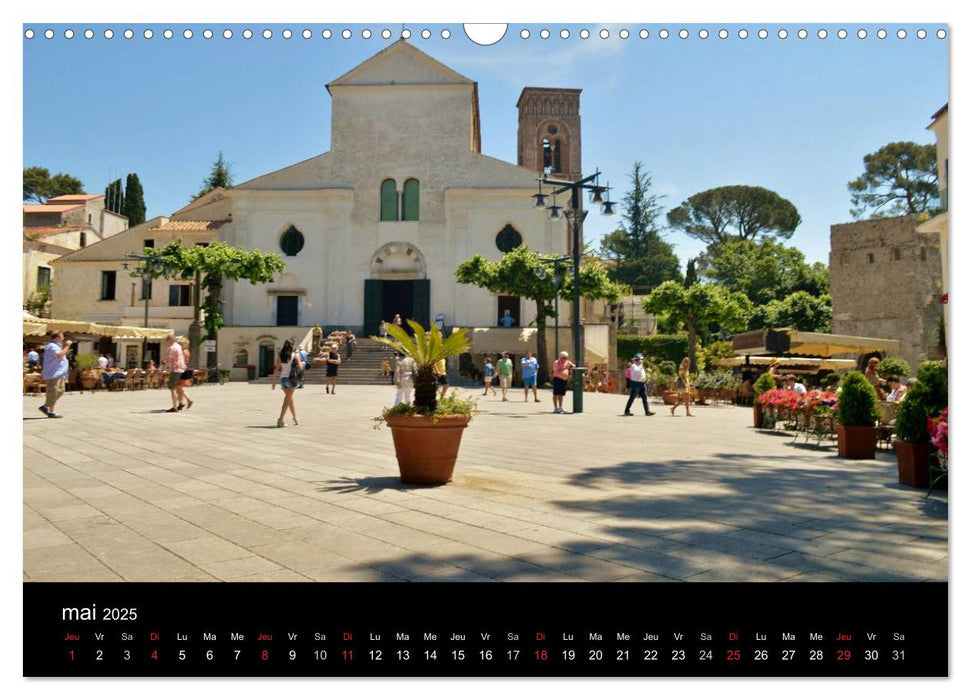 Naples... et Campanie (CALVENDO Calendrier mensuel 2025)