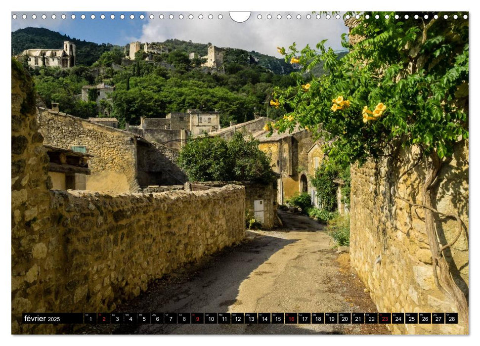 Un été en Provence dans le Luberon (CALVENDO Calendrier mensuel 2025)