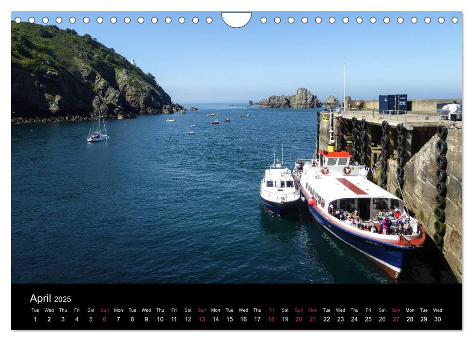 Sunny Sark (CALVENDO Monthly Calendar 2025)