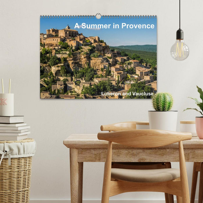 A Summer in Provence: Luberon and Vaucluse (CALVENDO Monthly Calendar 2025)