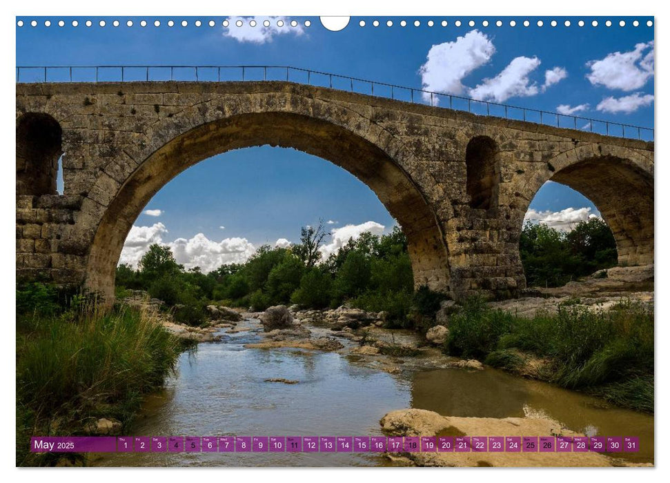 A Summer in Provence: Luberon and Vaucluse (CALVENDO Monthly Calendar 2025)