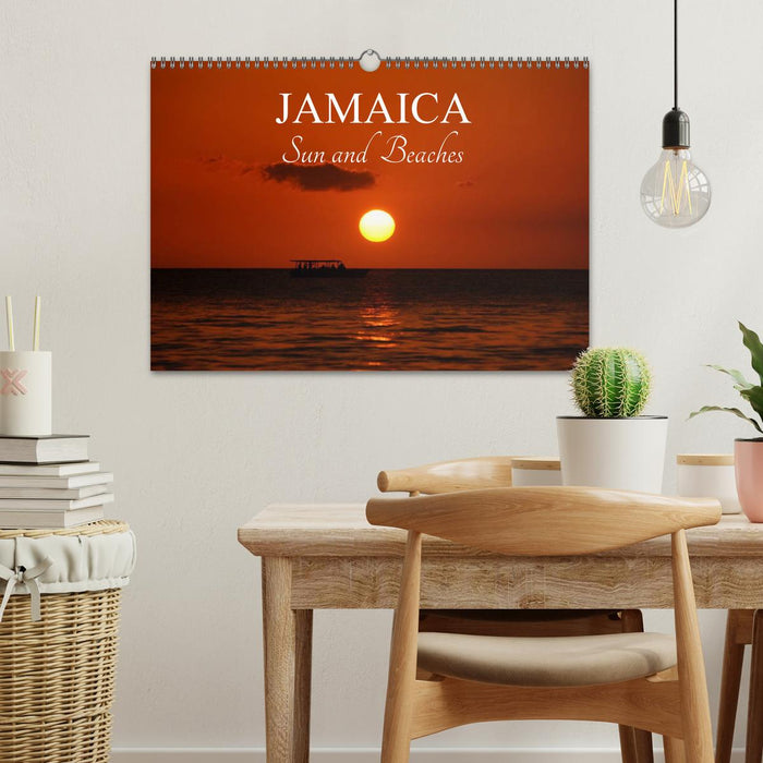 Jamaica Sun and Beaches (CALVENDO Monthly Calendar 2025)