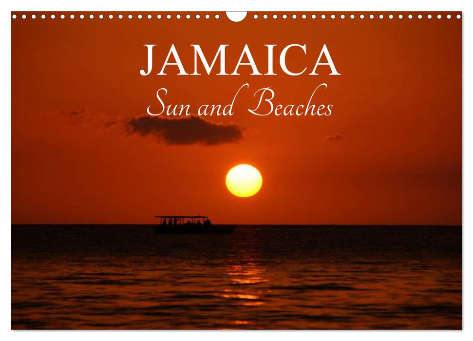 Jamaica Sun and Beaches (CALVENDO Monthly Calendar 2025)