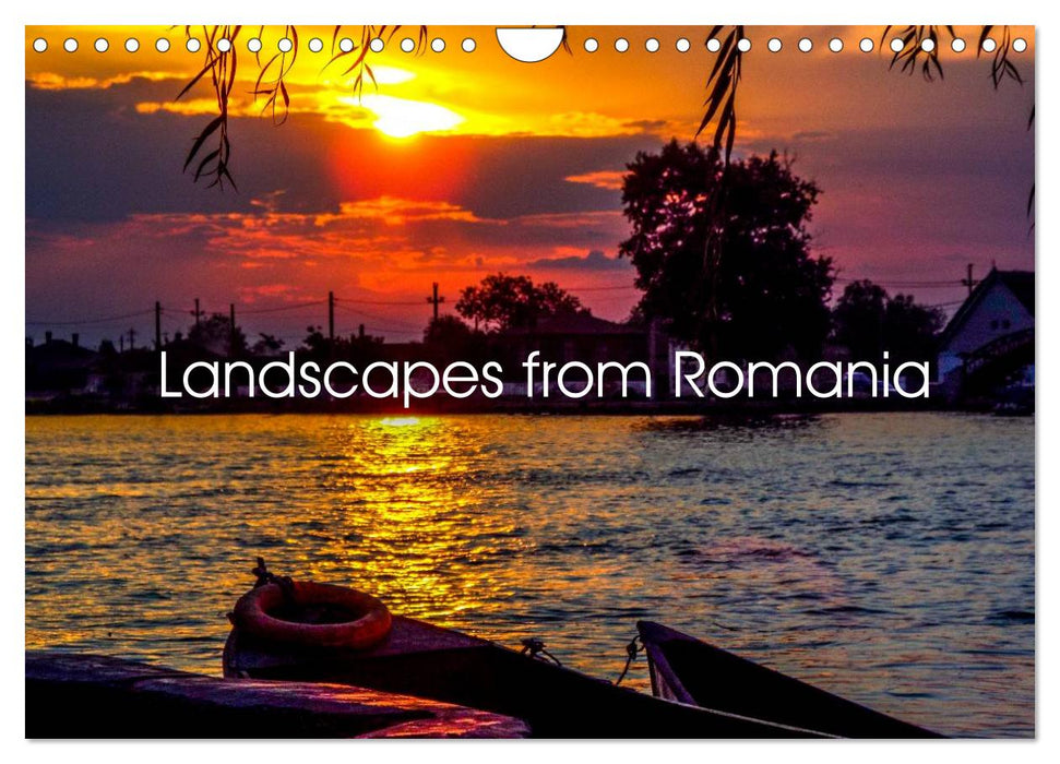 Landscapes from Romania (CALVENDO Monthly Calendar 2025)