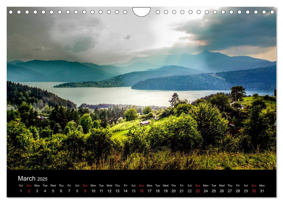 Landscapes from Romania (CALVENDO Monthly Calendar 2025)