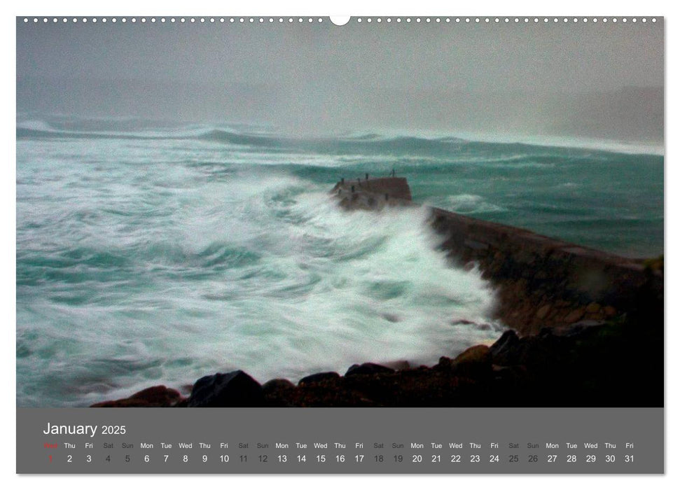 Cornwall's Coast by Tony Mills (CALVENDO Premium-Calendar 2025)