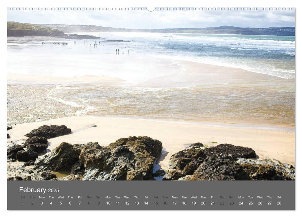 Cornwall's Coast by Tony Mills (CALVENDO Premium-Calendar 2025)