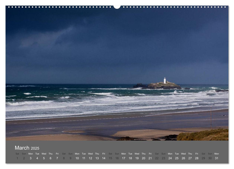 Cornwall's Coast by Tony Mills (CALVENDO Premium-Calendar 2025)