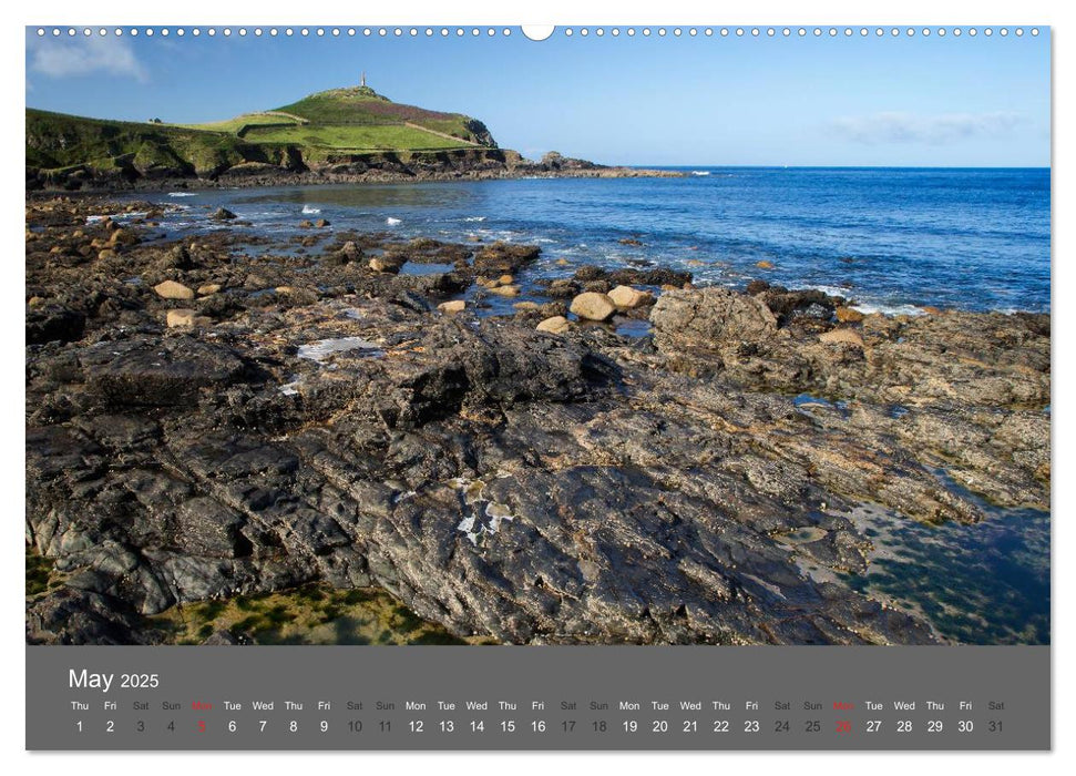 Cornwall's Coast by Tony Mills (CALVENDO Premium-Calendar 2025)