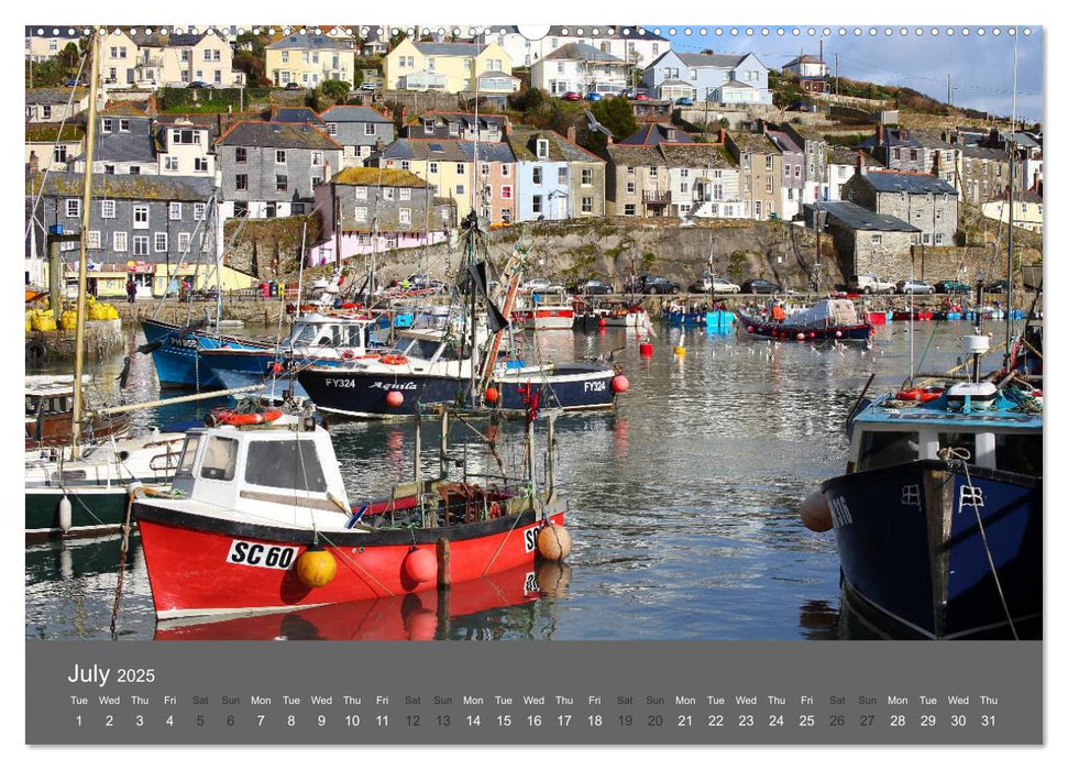 Cornwall's Coast by Tony Mills (CALVENDO Premium-Calendar 2025)